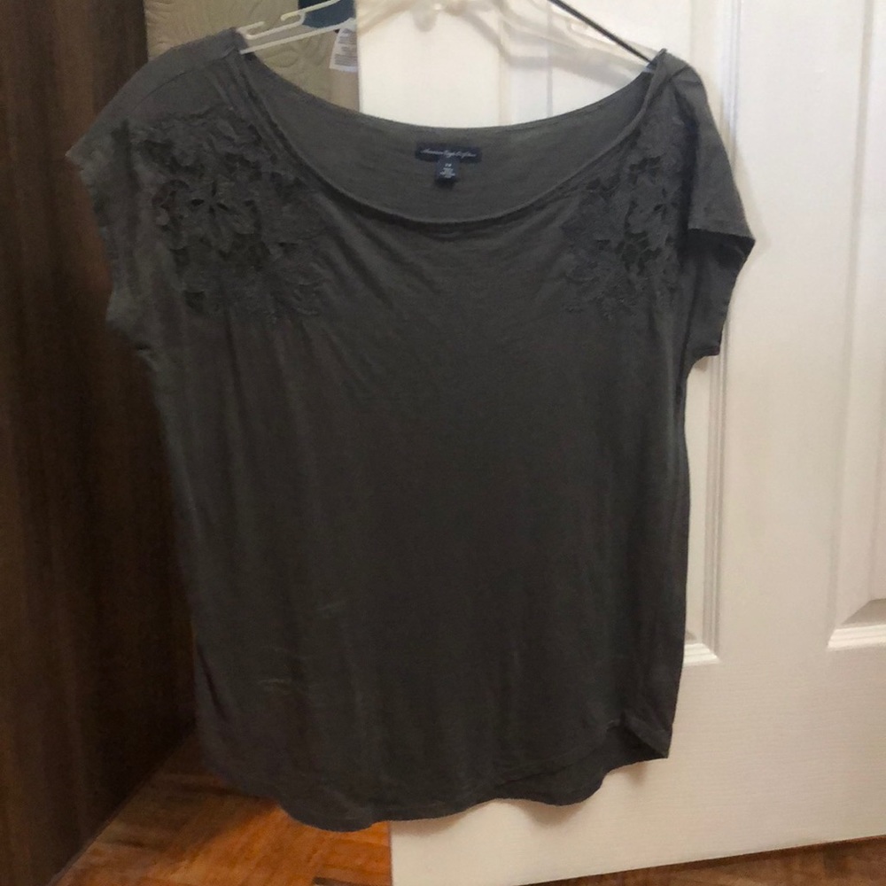 Grey summer top